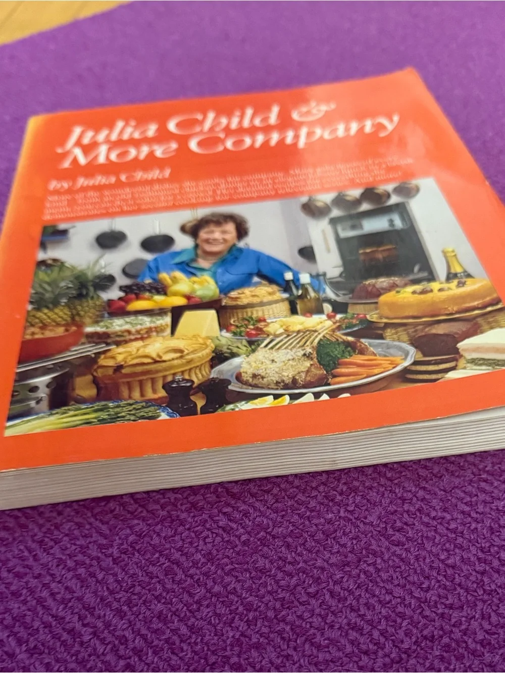 Julia Child & More Company First Edition Paperback 1979 Very Good Condition